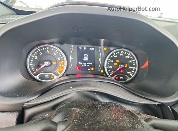 ZACNJCAB2MPM28623 2021 JEEP RENEGADE Black Instrument cluster view