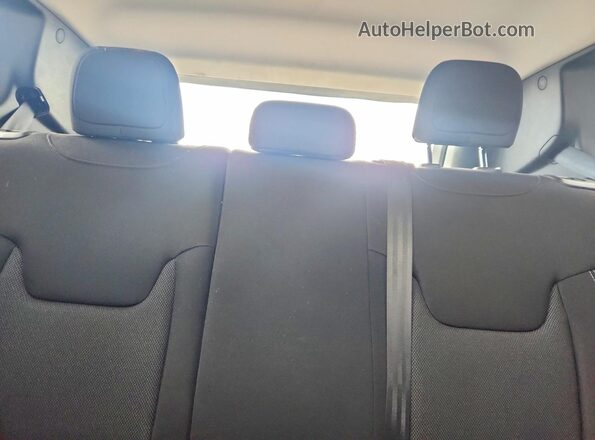 ZACNJCAB2MPM28623 2021 JEEP RENEGADE Black Rear seats view