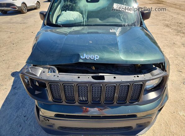ZACNJCAB2MPM52601 2021 JEEP RENEGADE Green Rear interior view