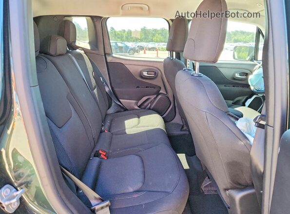 ZACNJCAB2MPM52601 2021 JEEP RENEGADE Green Rear seats view