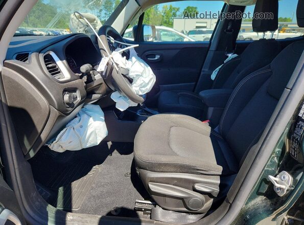 ZACNJCAB2MPM52601 2021 JEEP RENEGADE Green Front interior view