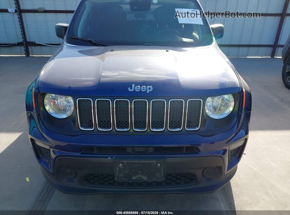 ZACNJCAB2MPM53456 2021 JEEP RENEGADE Dark Blue Դիմացի տեսք