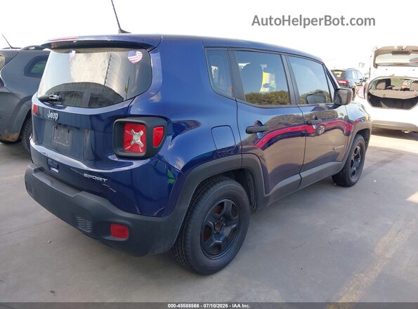 ZACNJCAB2MPM53456 2021 JEEP RENEGADE Dark Blue Հետևի աջ