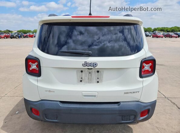 ZACNJCAB4MPM29756 2021 JEEP RENEGADE White Widok z tyłu