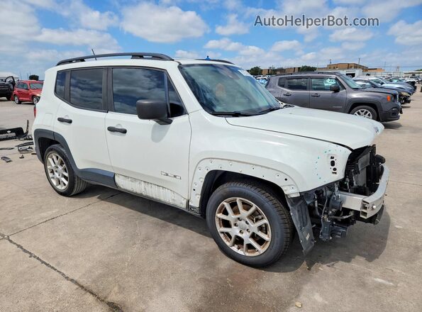 ZACNJCAB4MPM29756 2021 JEEP RENEGADE White Przód prawy