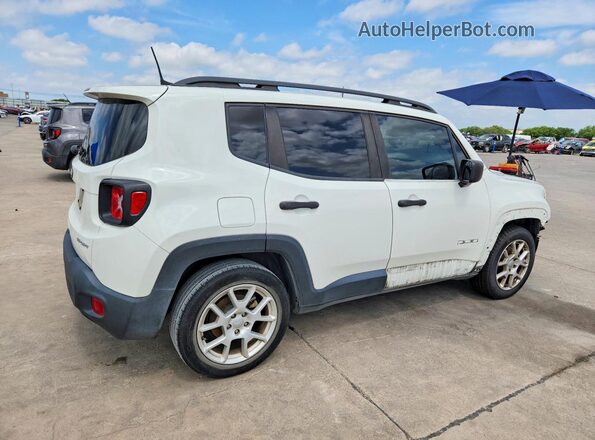 ZACNJCAB4MPM29756 2021 JEEP RENEGADE White Tył prawy