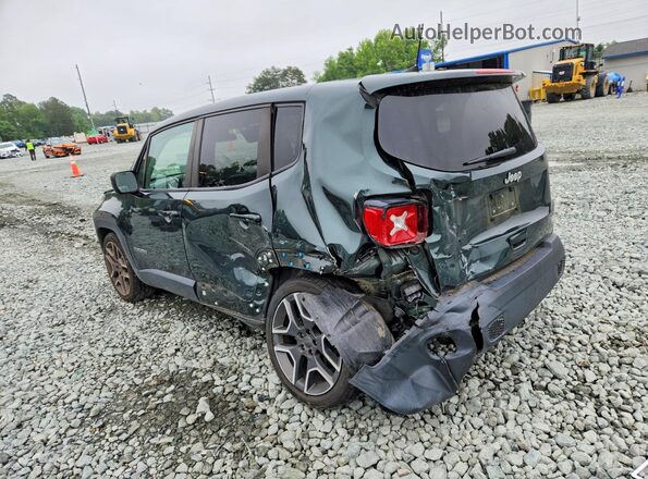 ZACNJCAB5MPM33993 2021 JEEP RENEGADE Green Tył lewy