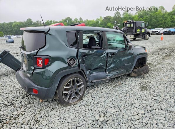 ZACNJCAB5MPM33993 2021 JEEP RENEGADE Green Tył prawy