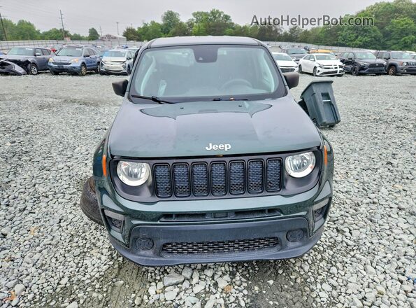 ZACNJCAB5MPM33993 2021 JEEP RENEGADE Green Widok z przodu