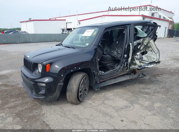 ZACNJCAB7MPM81060 2021 JEEP RENEGADE Black Vista tres cuartos delantera izquierda