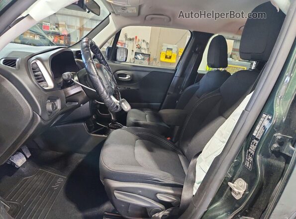 ZACNJCAB9MPM58346 2021 JEEP RENEGADE Green Սալոնի դիմացի տեսք