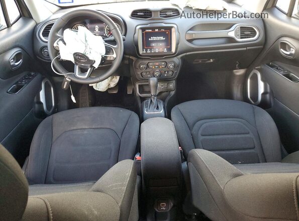 ZACNJCB10MPM24026 2021 JEEP RENEGADE Gray წინა პანელის ხედი
