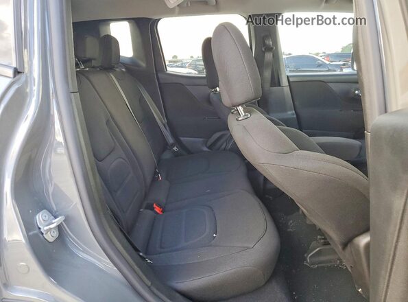 ZACNJCB10MPM24026 2021 JEEP RENEGADE Gray უკანა სალონის ხედი