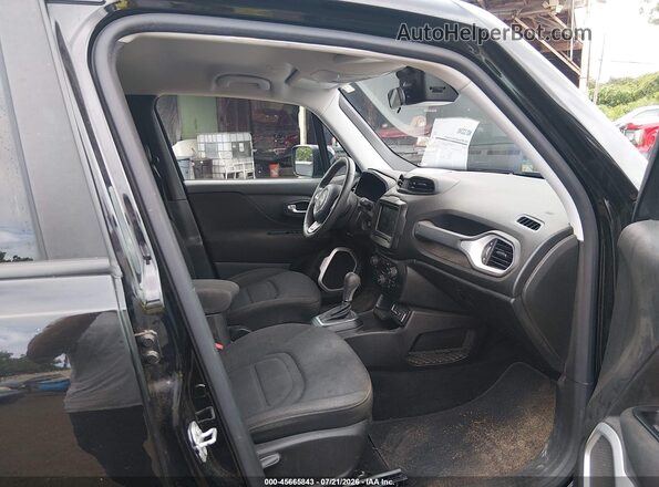 ZACNJCBB1MPM22827 2021 JEEP RENEGADE Black Widok wnętrza z przodu