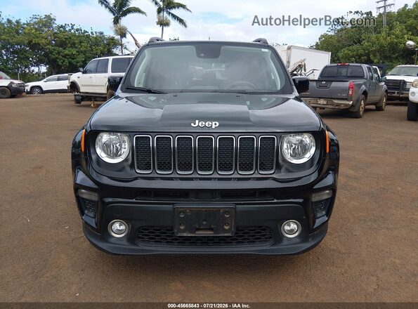 ZACNJCBB1MPM22827 2021 JEEP RENEGADE Black Widok zestawu wskaźników