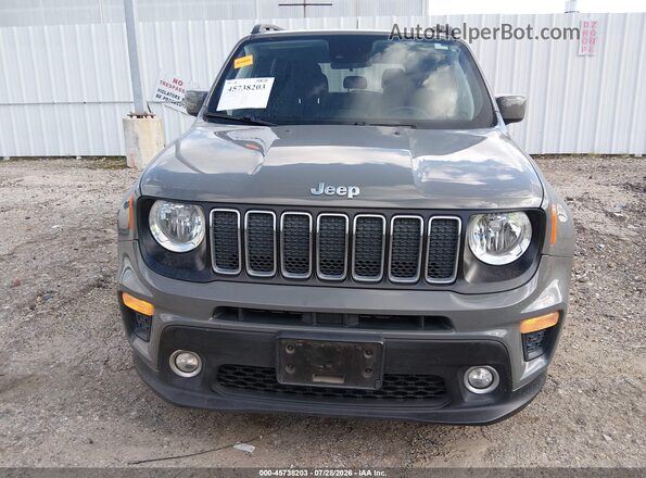 ZACNJCBB1MPM31804 2021 JEEP RENEGADE Gray Դիմացի տեսք