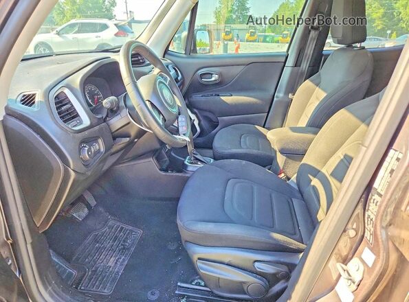 ZACNJCBB3MPM80647 2021 JEEP RENEGADE Charcoal Vista interior delantera