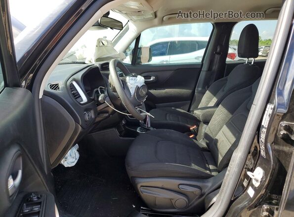 ZACNJCBB3MPM95875 2021 JEEP RENEGADE Black Front interior view