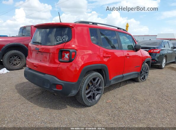 ZACNJCBB4MPM94945 2021 JEEP RENEGADE Red Rear right
