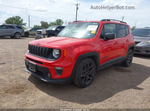 ZACNJCBB4MPM94945 2021 JEEP RENEGADE Red Front left