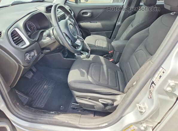 ZACNJCBB4MPN31198 2021 JEEP RENEGADE Gray Widok wnętrza z przodu
