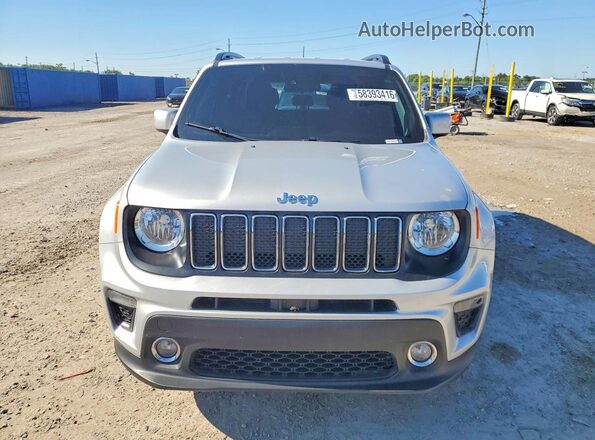 ZACNJCBB4MPN36420 2021 JEEP RENEGADE Silver Դիմացի տեսք