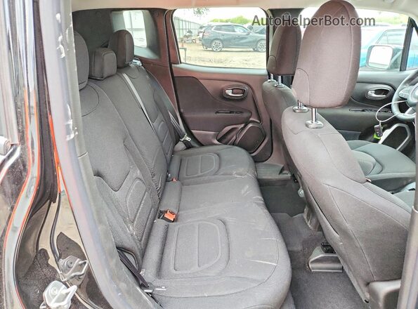 ZACNJCBB5MPN28116 2021 JEEP RENEGADE Black Widok wnętrza z tyłu