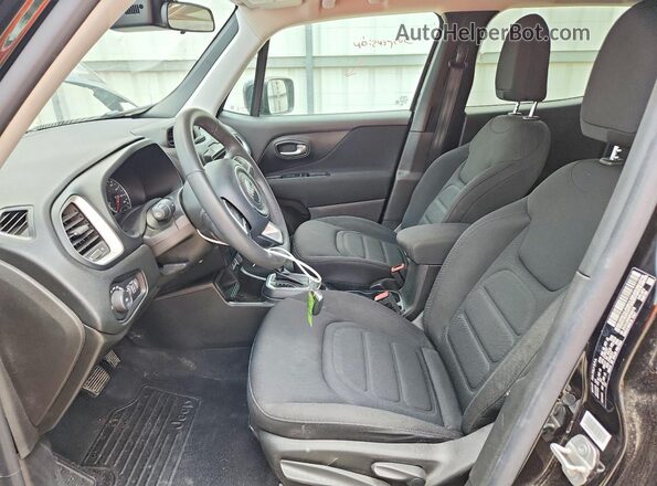 ZACNJCBB5MPN28116 2021 JEEP RENEGADE Black Widok wnętrza z przodu
