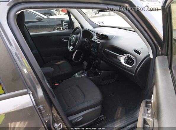 ZACNJCBB6MPM31801 2021 JEEP RENEGADE Black Widok wnętrza z przodu