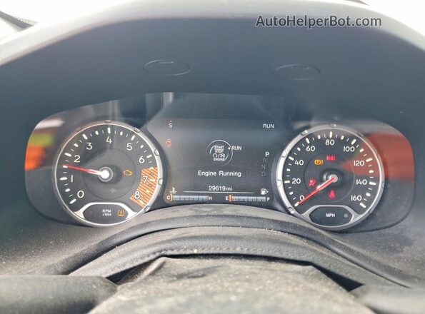 ZACNJCBB7MPM28468 2021 JEEP RENEGADE White ხელსაწყოთა პანელის ხედი