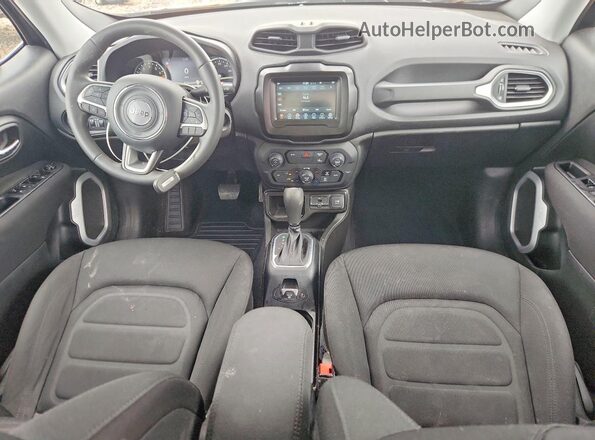 ZACNJCBB7MPN30191 2021 JEEP RENEGADE Black Dashboard view