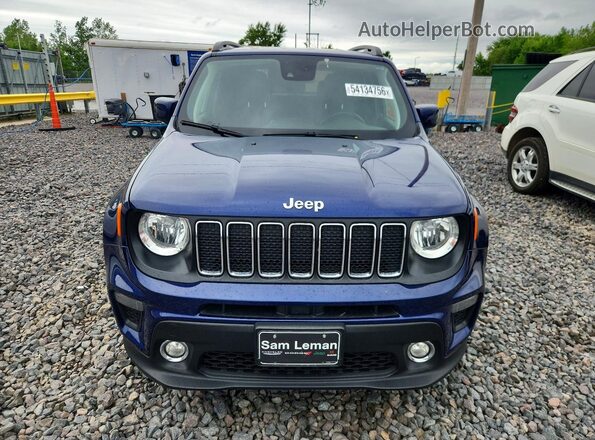 ZACNJCBB8MPM23991 2021 JEEP RENEGADE Blue Widok z przodu