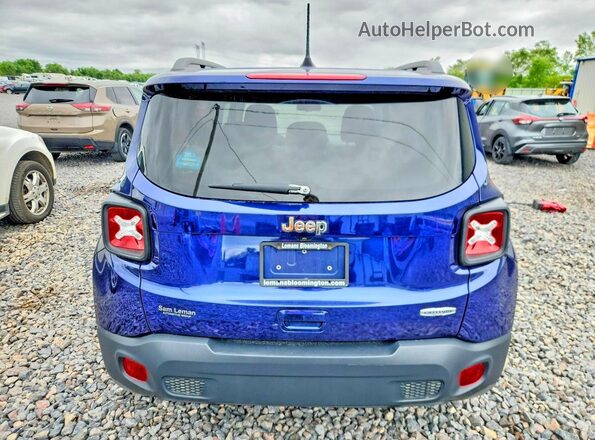 ZACNJCBB8MPM23991 2021 JEEP RENEGADE Blue Widok z tyłu
