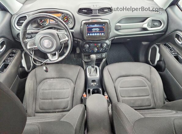 ZACNJCBB8MPM23991 2021 JEEP RENEGADE Blue Widok deski rozdzielczej