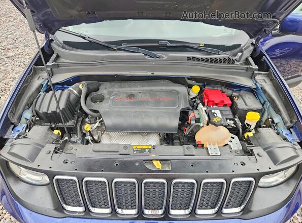 ZACNJCBB8MPM23991 2021 JEEP RENEGADE Blue Widok wnętrza z tyłu