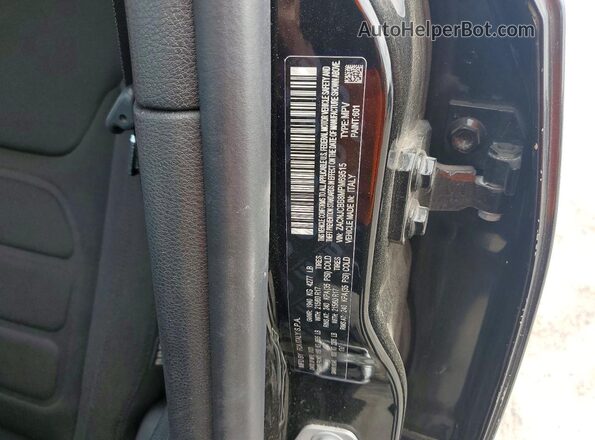 ZACNJCBB8MPM69515 2021 JEEP RENEGADE Black Vista de la etiqueta del VIN