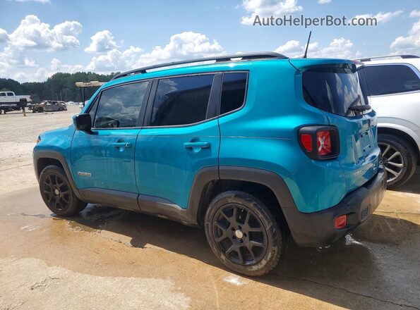 ZACNJCBBXMPN10260 2021 JEEP RENEGADE Turquoise Հետևի ձախ
