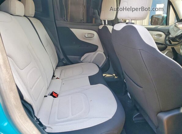ZACNJCBBXMPN10260 2021 JEEP RENEGADE Turquoise Սալոնի հետևի տեսք