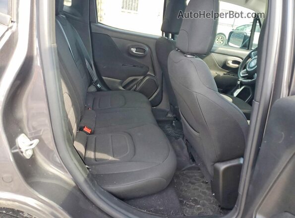 ZACNJCBBXMPN14485 2021 JEEP RENEGADE Charcoal უკანა სავარძლების ხედი