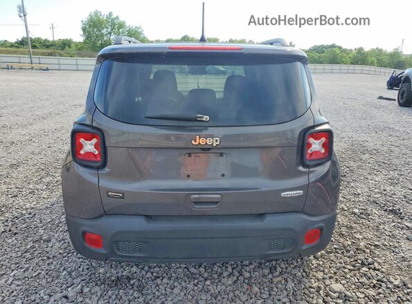 ZACNJCBBXMPN14485 2021 JEEP RENEGADE Charcoal უკანა ხედი