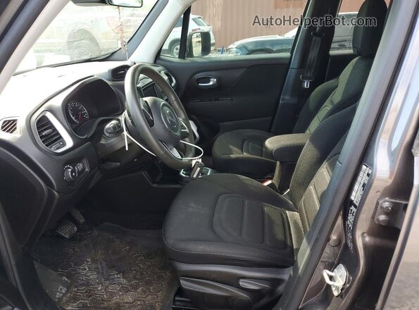 ZACNJCBBXMPN14485 2021 JEEP RENEGADE Charcoal წინა სალონის ხედი