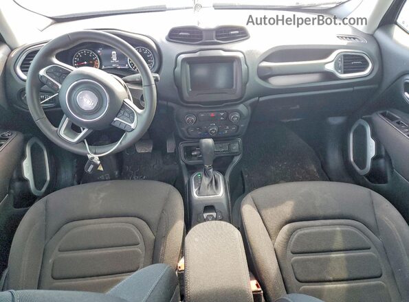 ZACNJCBBXMPN14485 2021 JEEP RENEGADE Charcoal წინა პანელის ხედი