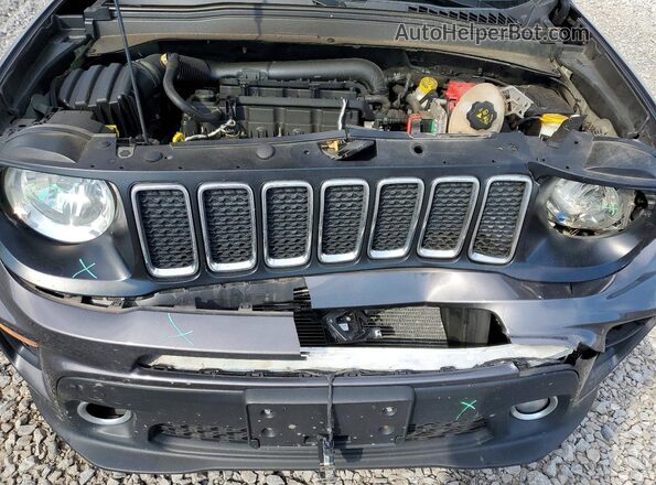 ZACNJCBBXMPN14485 2021 JEEP RENEGADE Charcoal უკანა სალონის ხედი
