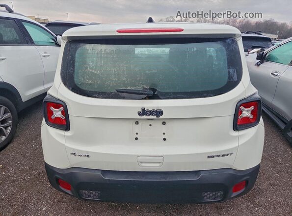ZACNJDA12NPN51708 2022 JEEP RENEGADE White უკანა ხედი