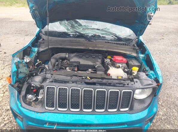 ZACNJDA14NPN98562 2022 JEEP RENEGADE Turquoise Vista trasera