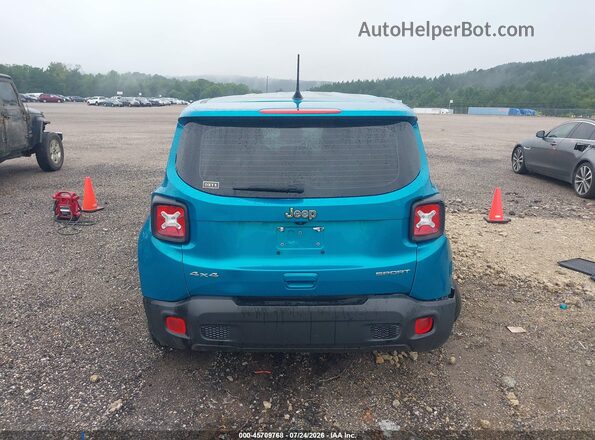ZACNJDA14NPN98562 2022 JEEP RENEGADE Turquoise 