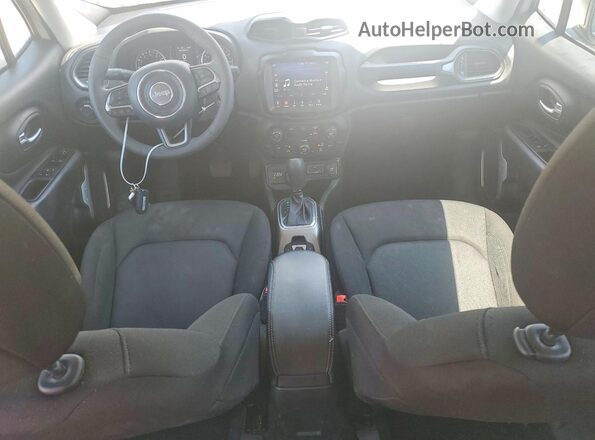 ZACNJDA15NPN66221 2022 JEEP RENEGADE White Առջևի վահանակի տեսք