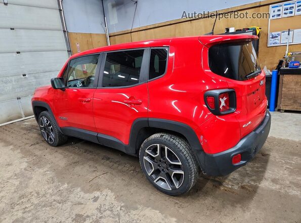 ZACNJDAB1MPM22382 2021 JEEP RENEGADE Красный Задняя левая четверть
