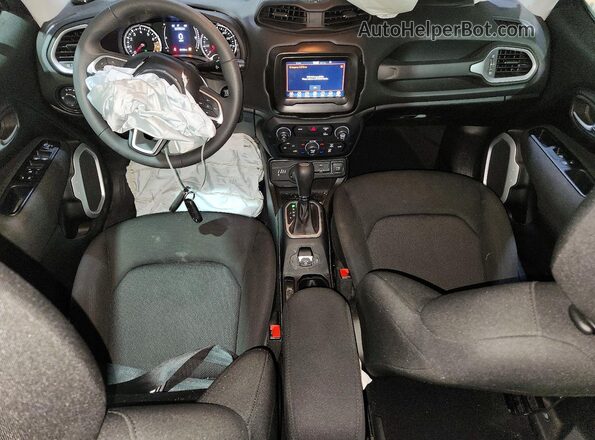ZACNJDAB2MPM94885 2021 JEEP RENEGADE Gray Dashboard view