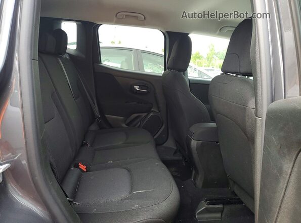 ZACNJDAB2MPM94885 2021 JEEP RENEGADE Gray Rear interior view